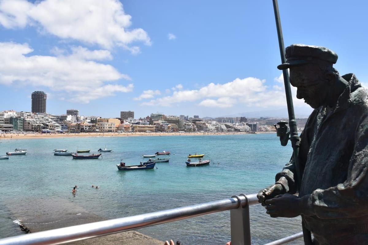 Ferienwohnung Green Water At The Beach Las Palmas / Gran Canaria Exterior foto