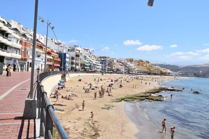 Ferienwohnung Green Water At The Beach Las Palmas / Gran Canaria Exterior foto